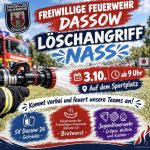 Löschangriff auf dem Sportplatz